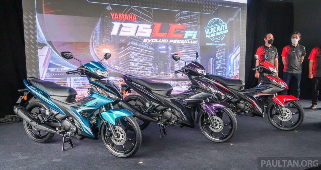 Yamaha 135LC Fi 2022 “lột xác” ấn tượng, khởi điểm từ 1.860 USD